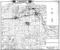 Liberty Township, Clayton, Belleville, Cartersburg, Montclair, Maplewood, Reno, Brownsburg - Above, Hendricks County 1904